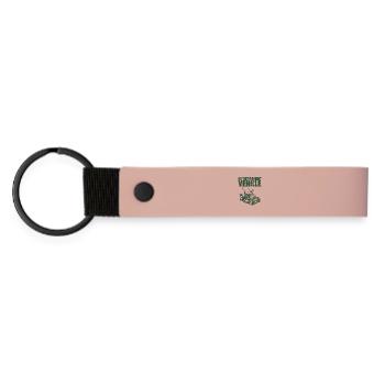 Mon véhicule de retraite - Porte-clés en PU mat - rose - Devant