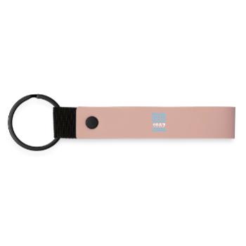 Vater 1987 - Matte PU Schlüsselanhänger - Rosa - Vorne