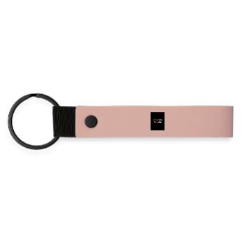 Toi Plus Moi Génial - Porte-clés en PU mat - rose - Devant