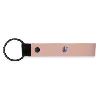 Purple Dragon - Matte Pu Keyring - pink - Front