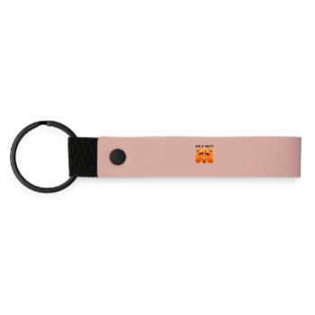 Malle Diven Beach Club Flamingo Mallorca Party - Porte-clés en PU mat - rose - Devant