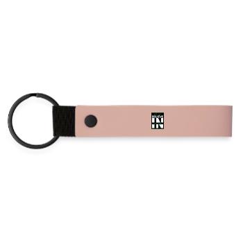 Ayez toujours confiance en vous - Porte-clés en PU mat - rose - Devant