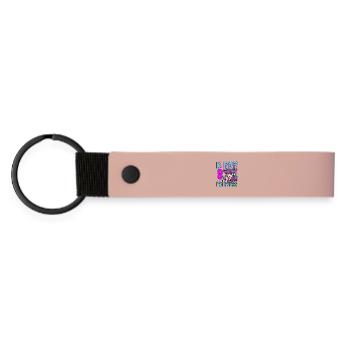 K-Pop Princess Age 8 Years Old Birthday - Matte Pu Keyring - pink - Front