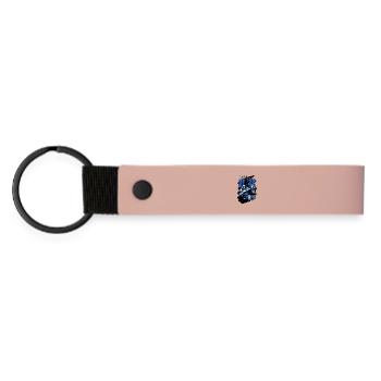 Got the blues - Porte-clés en PU mat - rose - Devant
