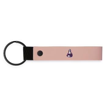 MONA iA - geek & scifi - Matte Pu Keyring - pink - Front
