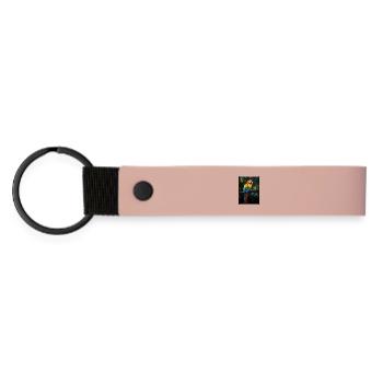 L’ère de l’ara - Porte-clés en PU mat - rose - Devant