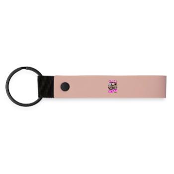 Malle 2026 Daydrinking Club Party Crew on Tour  - Matte PU Schlüsselanhänger - Rosa - Vorne