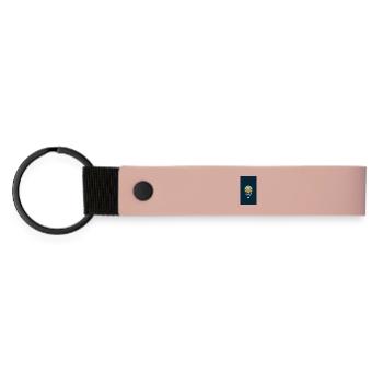 Tibet passport phone case - Matte Pu Keyring - pink - Front
