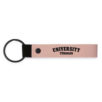 University of Tübingen - Matte Pu Keyring - pink - Front