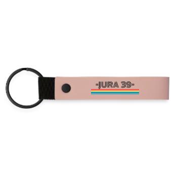Jura 39 T-Shirt Cadeau Humour - Porte-clés en PU mat - rose - Devant