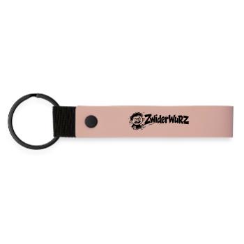Zwiderwurz - Porte-clés en PU mat - rose - Devant