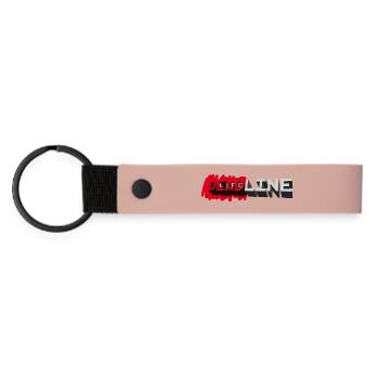 DEADLINE LIFE - let's talk - Porte-clés en PU mat - rose - Devant