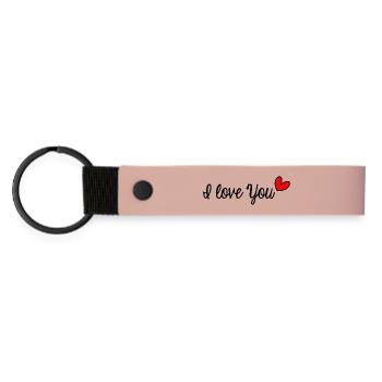 20. 20 ANS. 20e ANNIVERSAIRE. ANNIVERSAIRE 20 ANS. - Porte-clés en PU mat - rose - Devant