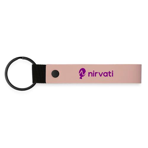 Nirvati Logo - Matte Pu Keyring