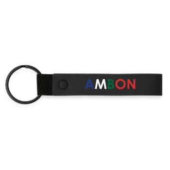 Ambon RMS - Porte-clés en PU mat - noir - Devant