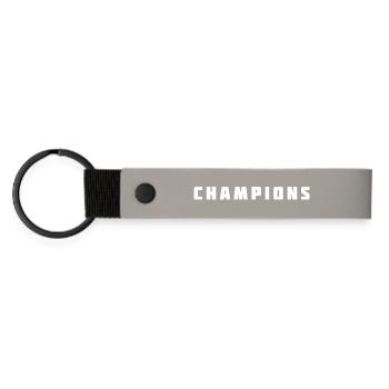 Real Champions Inspiration - Matte Pu Keyring - light grey - Front