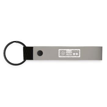 Ancien contrôleur Vintage Vector - Porte-clés en PU mat - gris clair - Devant