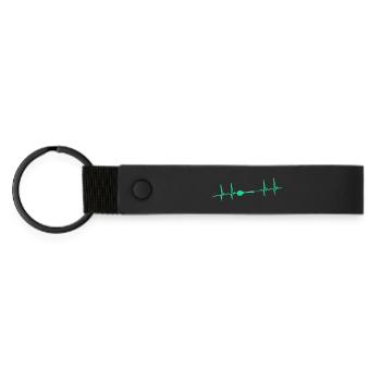 Darts Darts Darts - Matte Pu Keyring - black - Front