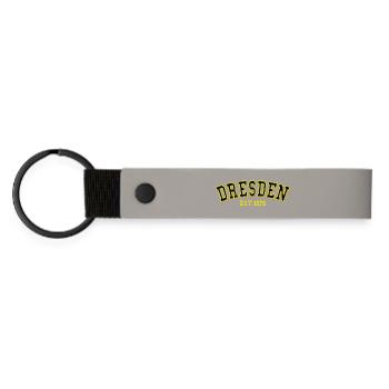 Dresden Est. 1976 - Matte Pu Keyring - light grey - Front