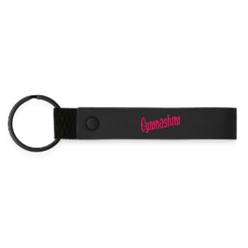 School Change of School Grammar School - Matte Pu Keyring - black - Front