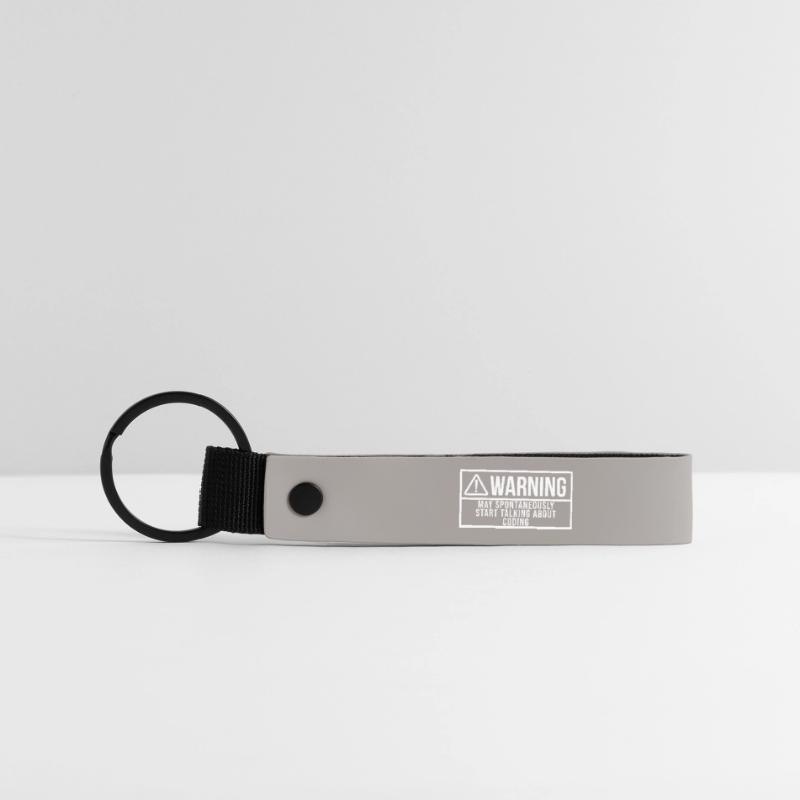 Coding Coding Coding Matte Pu Keyring