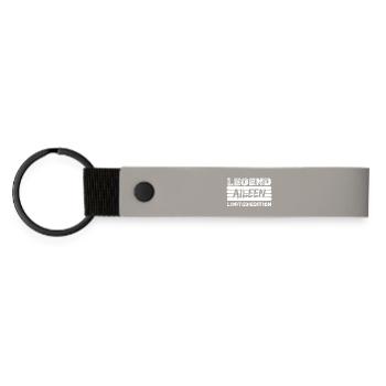 Cadeau pour Aileen - Porte-clés en PU mat - gris clair - Devant