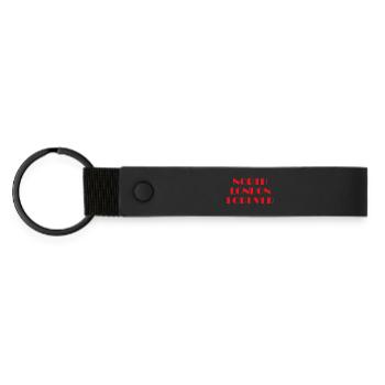 North London Forever - Matte Pu Keyring - black - Front