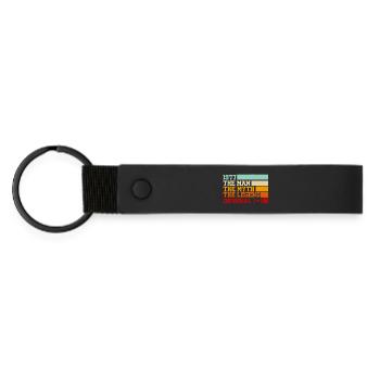 1977 L’Homme Le Mythe La Legende 1of1 - Porte-clés en PU mat - noir - Devant