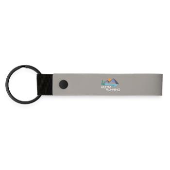Ultra Running - Porte-clés en PU mat - gris clair - Devant