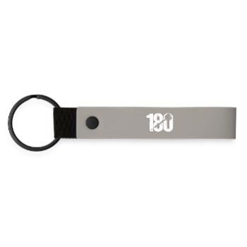 DART DARTS 180 ONEHUNDREDANDÉJOUREUR DE FLÉCHETTES RAPIDE - Porte-clés en PU mat - gris clair - Devant
