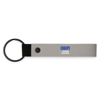 EUROPE Becoming Great Again - Matte Pu Keyring - light grey - Front