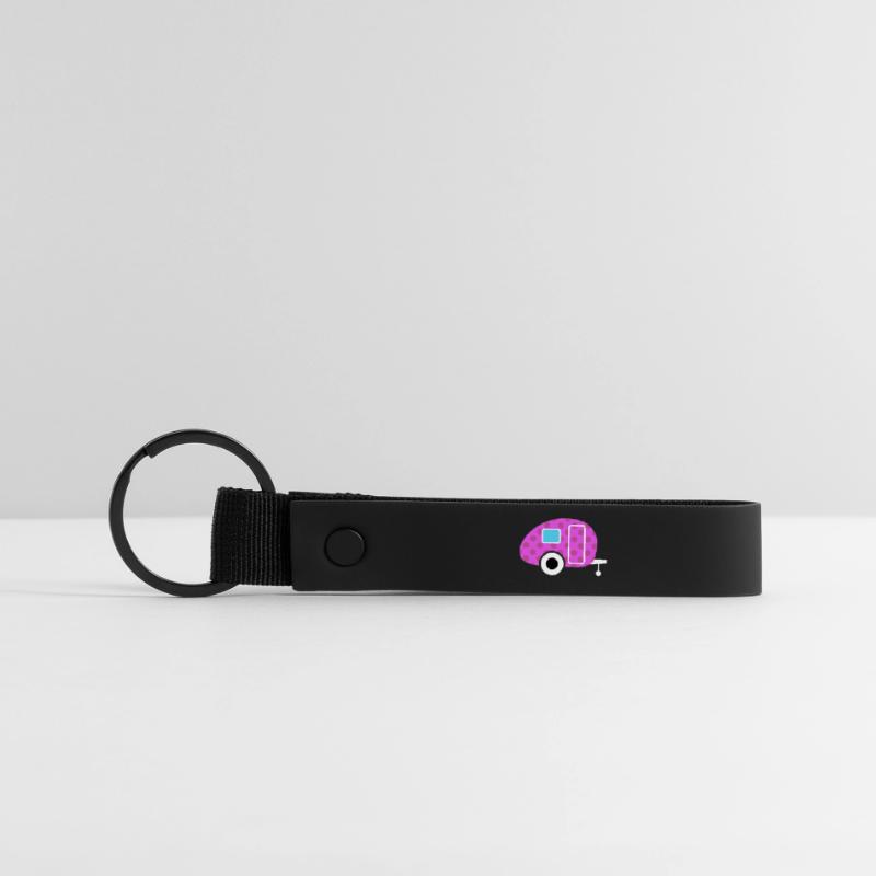 Caravan Caravan Van Life Dots Dots Pattern Matte Pu Keyring