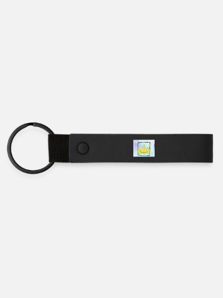 20240512 005821 1 - Matte Pu Keyring - black