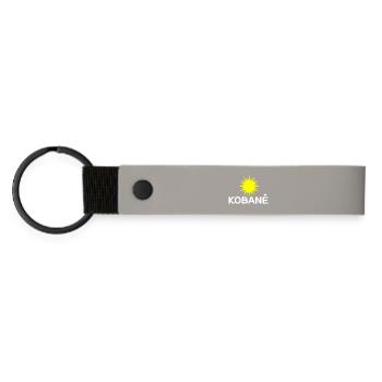 Koabne - Matte Pu Keyring - light grey - Front