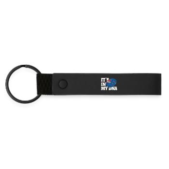 C’est dans mon ADN Nouvelle-Zélande - Porte-clés en PU mat - noir - Devant