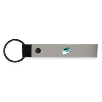 Le pouvoir de Brême football - Porte-clés en PU mat - gris clair - Devant