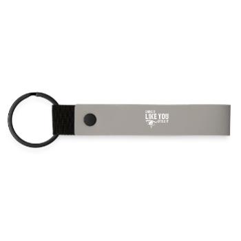 If You're Not Making Putts Fix Your Form Humor - Matte Pu Keyring - light grey - Front