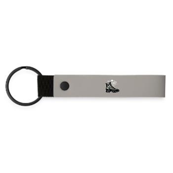 Chaussure randonnée Montagne Trekkeur Randonneur - Porte-clés en PU mat - gris clair - Devant