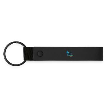 Invaders From Earth 2081 BLUE WARRIOR - Matte Pu Keyring - black - Front