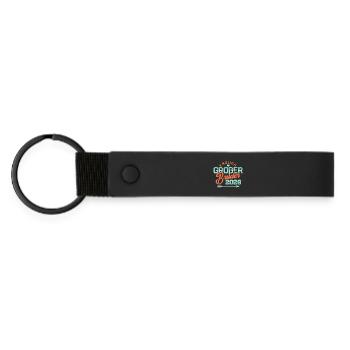 Enfin, Big Brother 2026 Bébé Enceinte - Porte-clés en PU mat - noir - Devant