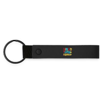 Bingo Bingo Temps Bingo Gags Bingo - Porte-clés en PU mat - noir - Devant