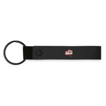Andalucia 2 - Porte-clés en PU mat - noir - Devant