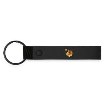 Gran Canaria - Porte-clés en PU mat - noir - Devant