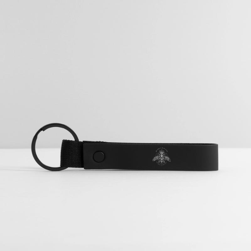 Insects Psychedelic Bug Pattern Matte Pu Keyring