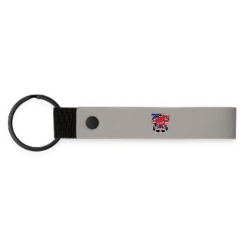 American Classic Hot Rod R6Z - Matte Pu Keyring - light grey - Front