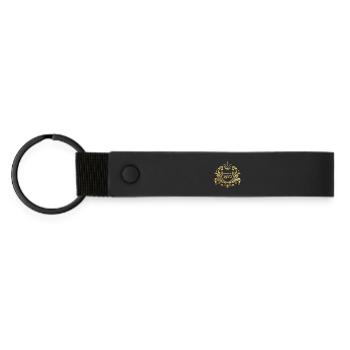 45e anniversaire Semper Verum - Création 09/1980 - Porte-clés en PU mat - noir - Devant