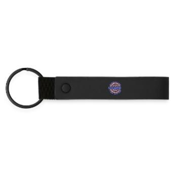 Cosmo comme prénom - Porte-clés en PU mat - noir - Devant