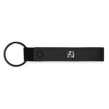 Club des Mamans Cool n°1 - Porte-clés en PU mat - noir - Devant