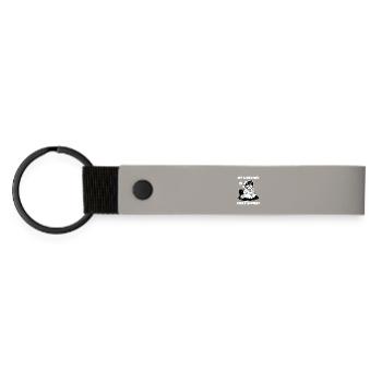 Reader Book Fully Booked Manga - Matte Pu Keyring - light grey - Front