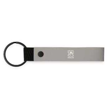 Omaha Beach D-Day 1944-2020 76ème Anniversaire - Porte-clés en PU mat - gris clair - Devant